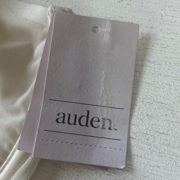 Auden Unlined Underwire Bra 38DDD Cream New Demi Coverage Adjustable - Picture 13 of 13